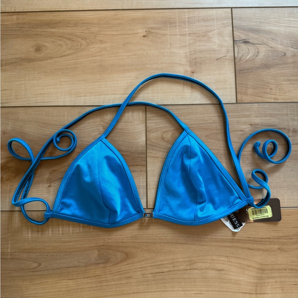 G by Guess Vibrant Blue Bikini Top